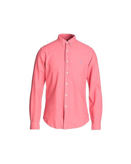 Polo Ralph Lauren Man Shirt Coral S Cotton