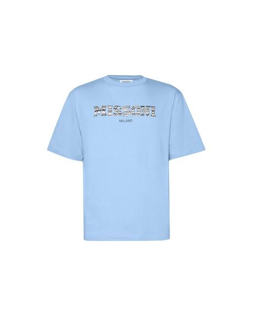 Missoni Man T-shirt Azure XXS Cotton