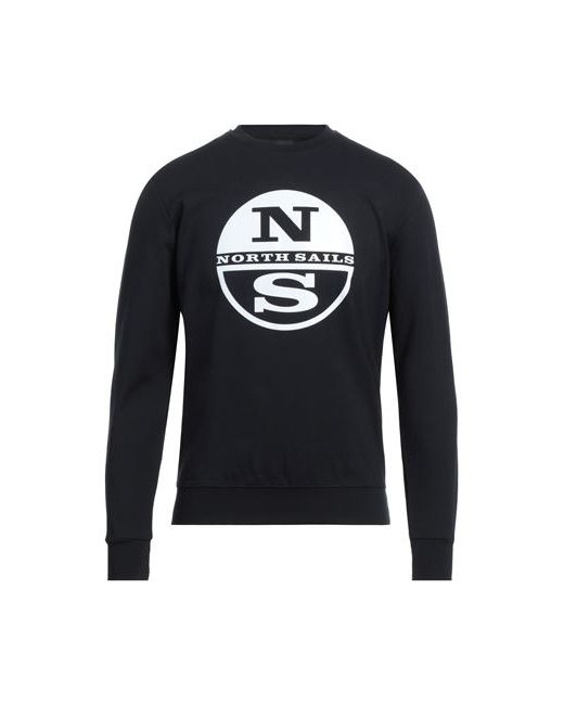 North Sails Man Sweatshirt Midnight S Viscose Nylon Elastane