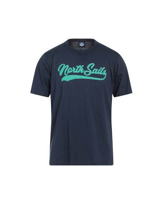 North Sails Man T-shirt Midnight XS Cotton