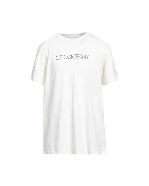 CP Company Man T-shirt Ivory Cotton