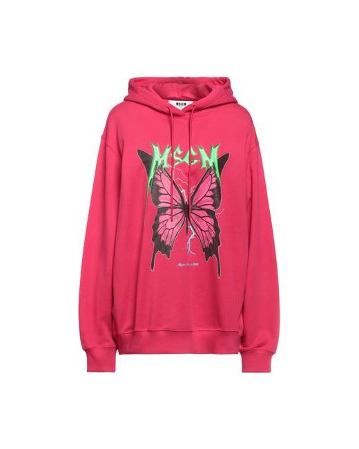 Msgm Sweatshirt Fuchsia XXS Cotton