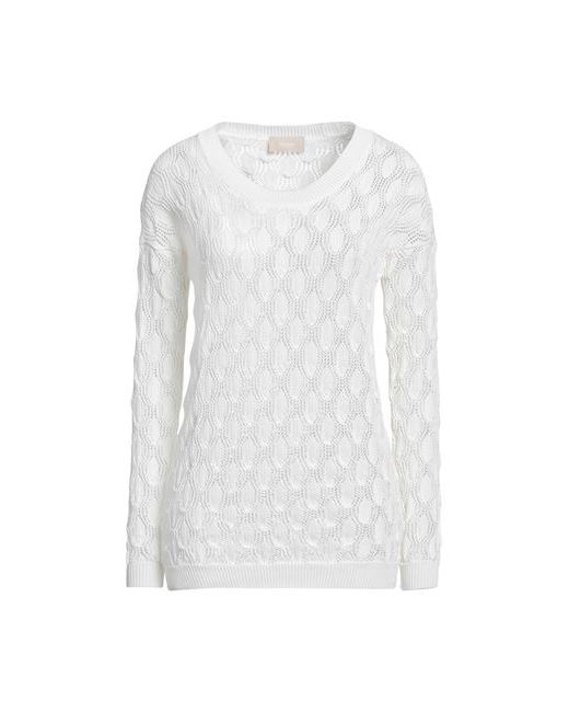 Drumohr Sweater Ivory XS Cotton