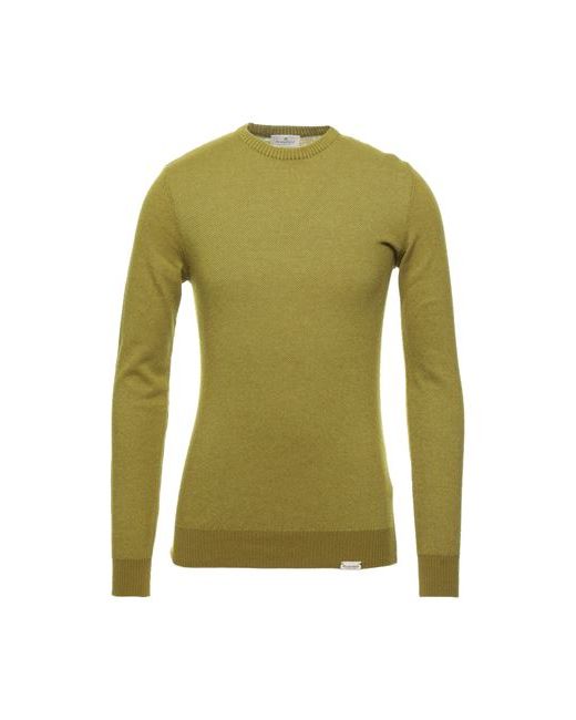 Brooksfield Man Sweater Military 36 Wool Cotton Polyamide