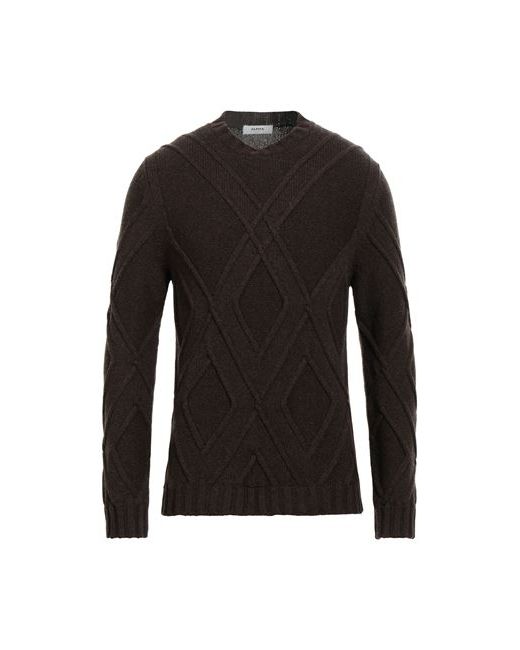 Alpha Studio Man Sweater Dark 38 Merino Wool Alpaca wool Polyamide