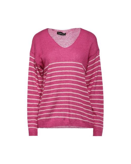 Vanessa Scott Sweater Fuchsia S Acrylic Polyamide Wool Mohair wool
