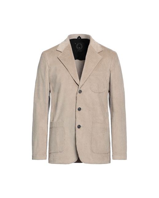 T-Jacket by Tonello Man Suit jacket Sand M Cotton Elastane
