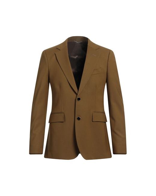 PT Torino Man Suit jacket Mustard 36 Virgin Wool Elastane