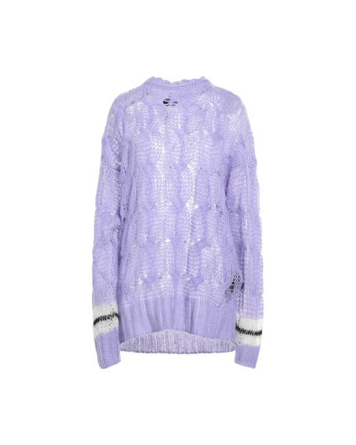 Palm Angels Sweater Lilac M Mohair wool Polyamide Wool Polyester