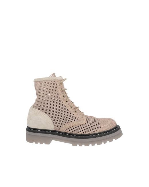 Premiata Ankle boots Sand 6 Soft Leather Textile fibers