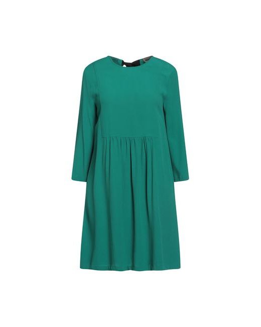 Semicouture Short dress Emerald Viscose
