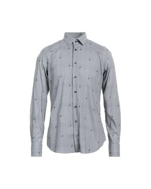 Brancaccio Man Shirt Midnight 15 ½ Cotton Elastane
