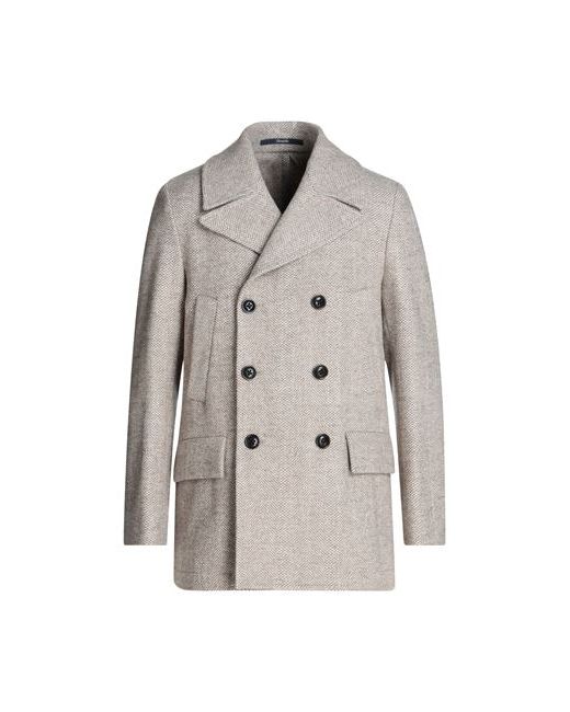 Drumohr Man Suit jacket Sand 38 Virgin Wool Polyamide Silk
