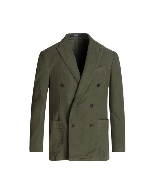Drumohr Man Suit jacket Military 38 Cotton