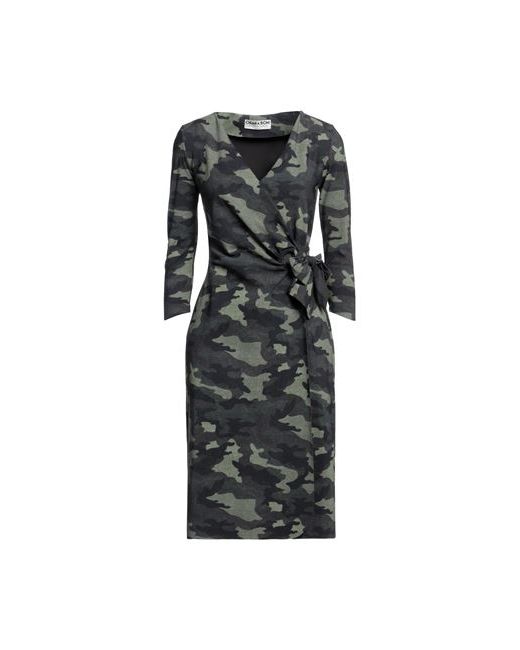 Chiara Boni La Petite Robe Midi dress Military 4 Polyamide Elastane