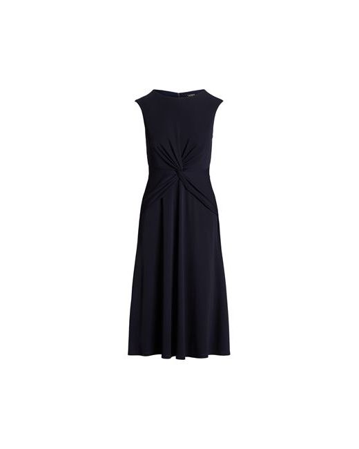 Lauren Ralph Lauren Twist-front Jersey Dress Midi dress 2 Polyester Elastane