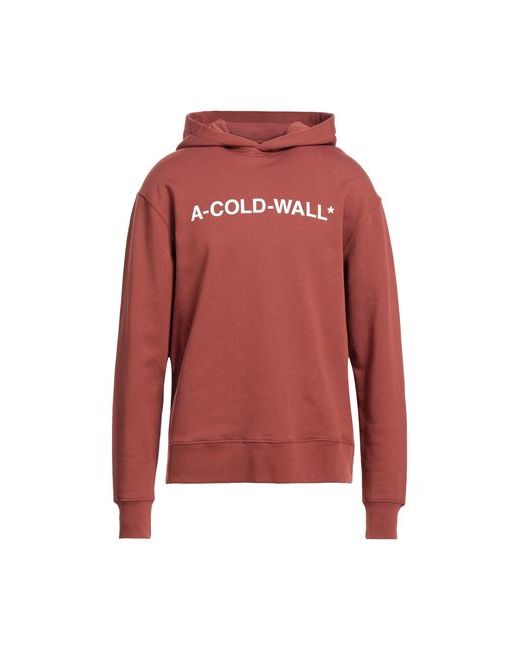 A-Cold-Wall Man Sweatshirt Rust S Cotton Elastane