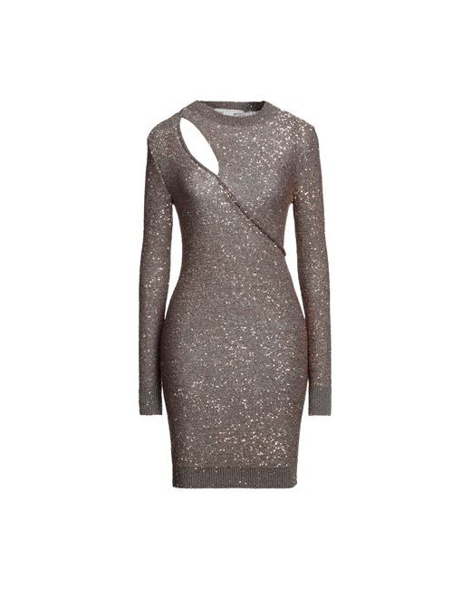 Stella McCartney Short dress Bronze 2-4 Polyamide Polyester
