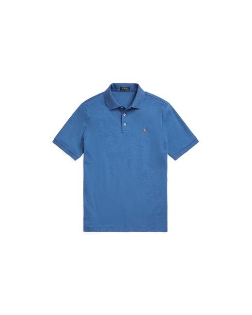 Polo Ralph Lauren Custom Slim Fit Soft Cotton Polo Shirt Man shirt Slate S
