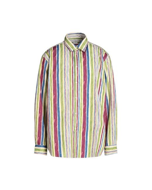 8 by YOOX Cotton Striped Oversize Shirt Man S