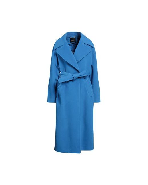 Blumarine Coat Azure 4 Virgin Wool Polyamide Cashmere