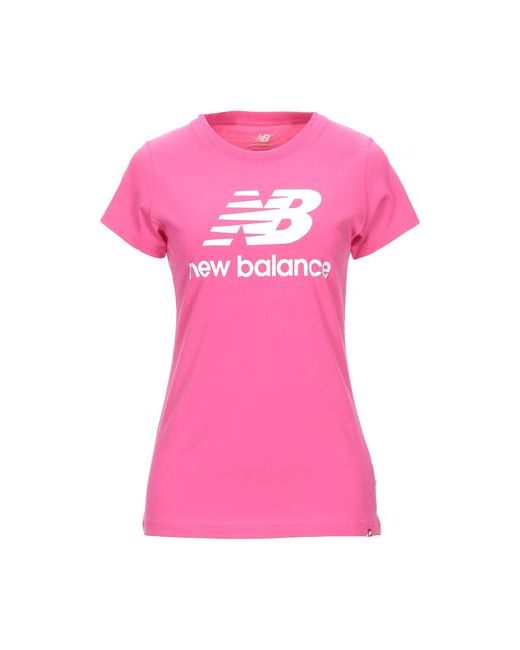 New Balance T-shirt Fuchsia Cotton
