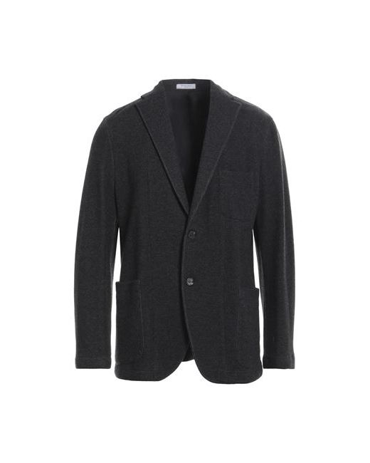 Boglioli Man Suit jacket Lead Cotton Virgin Wool Polyamide