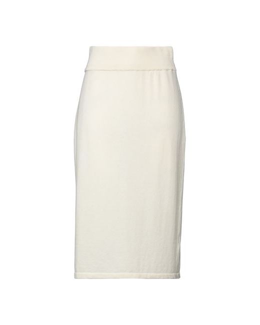 Bellwood Midi skirt Ivory XS Merino Wool Cashmere