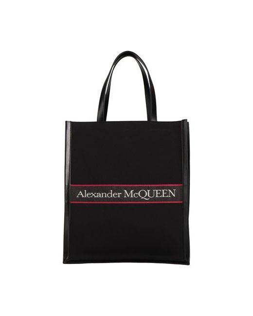Alexander McQueen Handbag Soft Leather Textile fibers