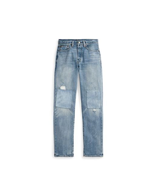 Polo Ralph Lauren High-rise Relaxed Straight Jean Denim pants 25 Cotton Lyocell