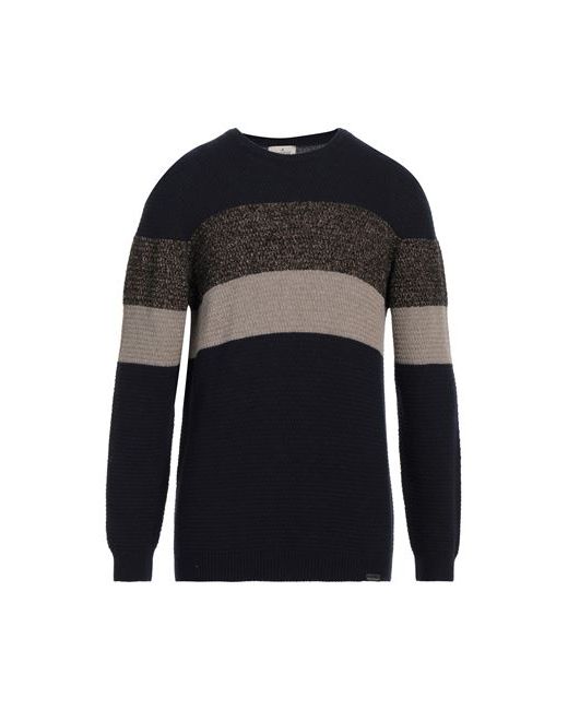 Brooksfield Man Sweater Midnight 44 Wool Polyamide Viscose Cashmere
