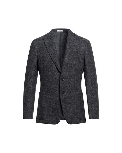 Boglioli Man Suit jacket Slate Virgin Wool Polyamide Silk