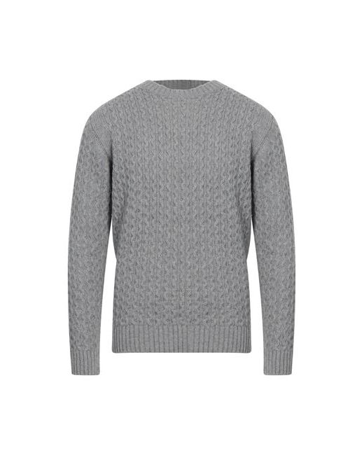 Grey Daniele Alessandrini Man Sweater Light Wool Polyamide