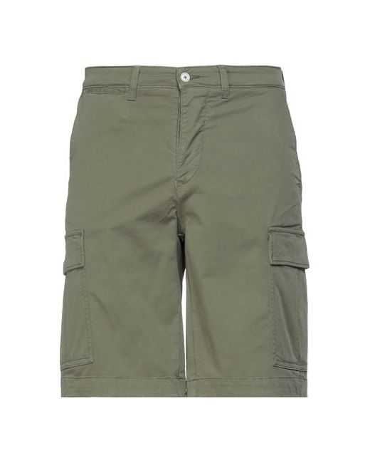 0/Zero Construction Man Shorts Bermuda Military Cotton Elastane