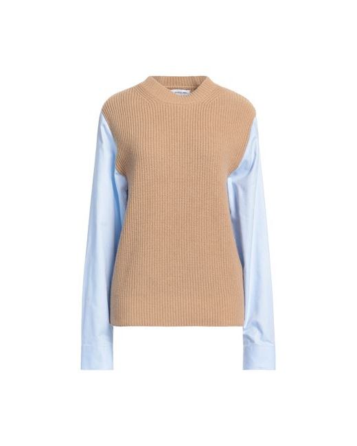 Manuel Ritz Sweater Camel S Polyamide Wool Viscose Cashmere Cotton