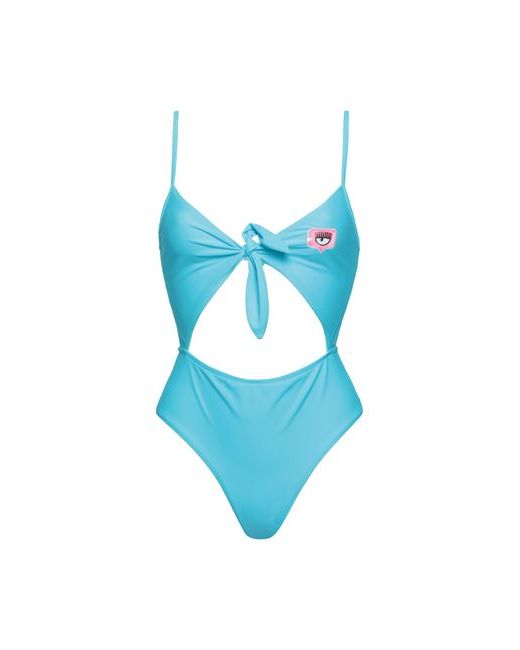 Chiara Ferragni One-piece swimsuit Azure 2 Polyamide Elastane