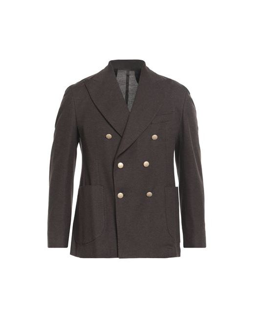 Barba Napoli Man Suit jacket Dark 38 Cotton