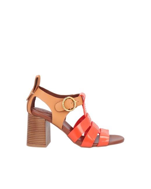 See by Chloé Sandals 6 Soft Leather Recycled PVC