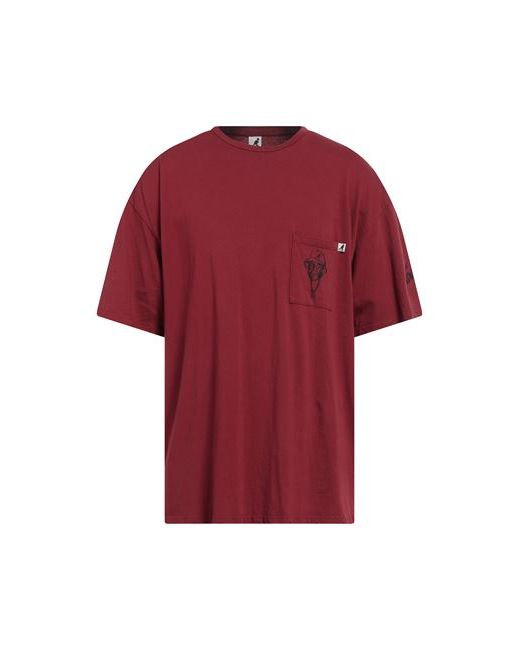 Kangol Man T-shirt Burgundy S Cotton