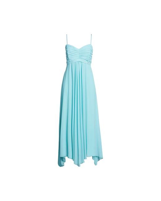 Rinascimento Long dress Azure Polyester