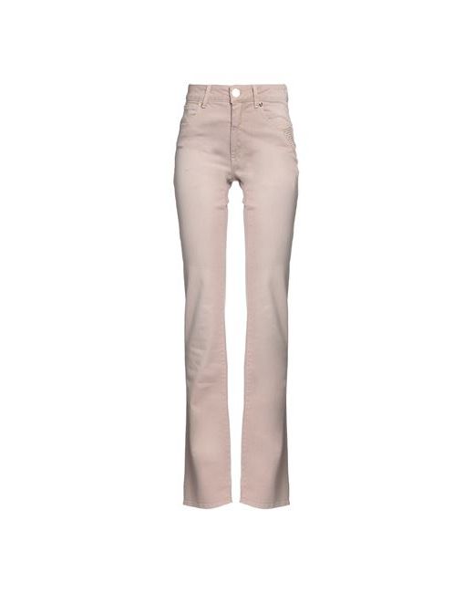 Marani Jeans Denim pants Light brown 2 Cotton Elastane