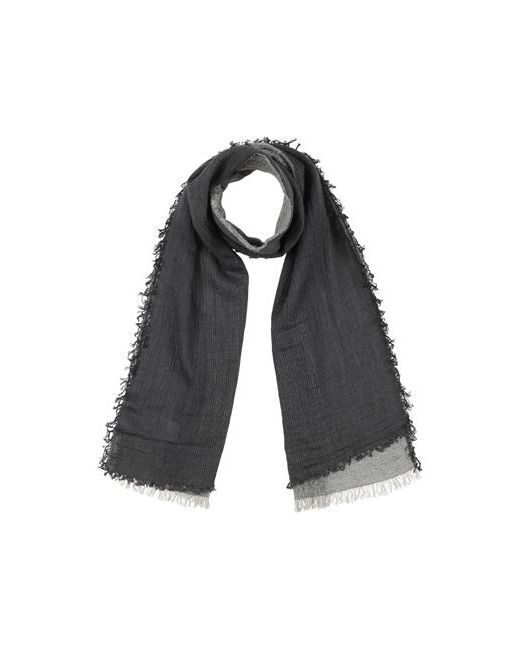 Caractère Scarf Lead Virgin Wool Cotton Polyamide Viscose Polyester