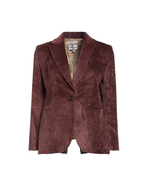 Paul Joe Suit jacket Brick 4 Cotton Modal Elastane