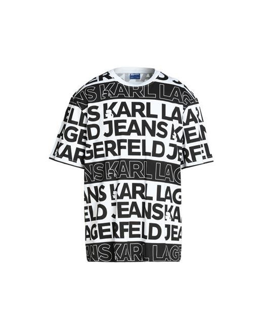 Karl Lagerfeld Jeans Klj Aop Sslv Tee Man T-shirt XS Organic cotton