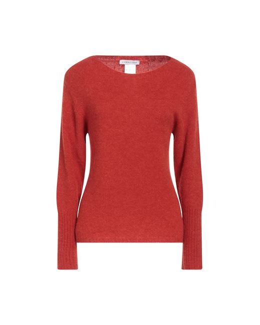 Caractère Sweater Rust S Polyamide Polyacrylic Alpaca wool Wool Elastane