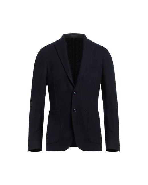 Angelo Nardelli Man Suit jacket Midnight 36 Virgin Wool Polyamide