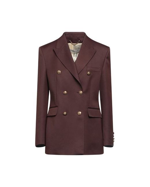 Golden Goose Suit jacket Cocoa 6 Polyester Virgin Wool