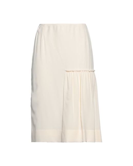Ferragamo Midi skirt Ivory 0 Silk