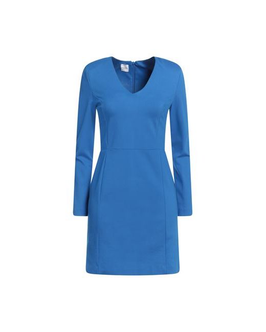 Eleonora Stasi Short dress Azure 4 Viscose Nylon Elastane