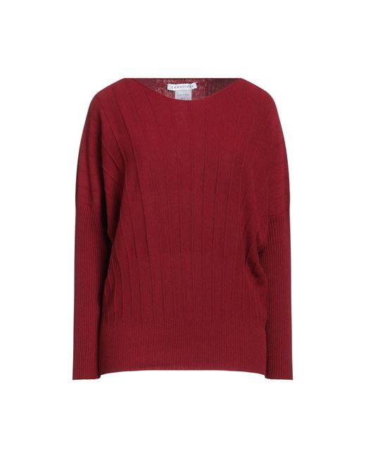 Caractère Sweater Brick S Wool Viscose Polyamide Cashmere